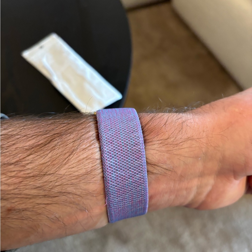 Whoop 5.0/Mg Pink/purple Band with shiny Gold Clasp/Hook - whoop one/life/peak - Picture 3 of 10